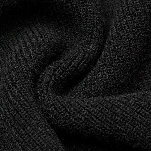 Aritzia Wilfred Off-Shoulder Black Sweater - Picture 4 of 10